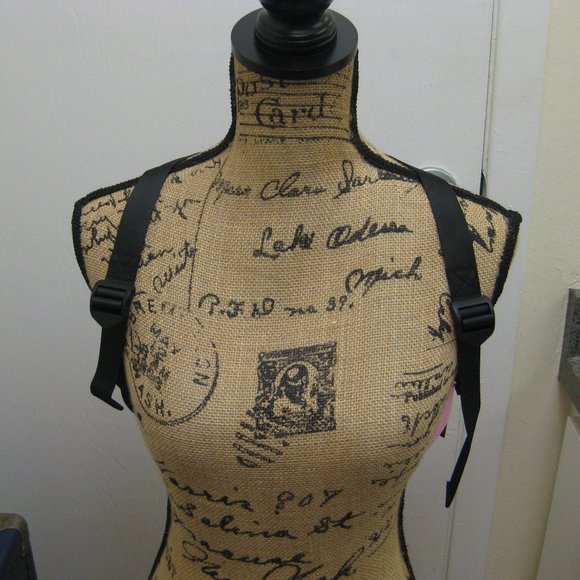 NWT Guess logo pink mini backpack mesh purse bag - Picture 9 of 11